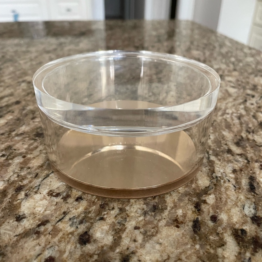 Kate Spade “put a lid on it” Acrylic Container